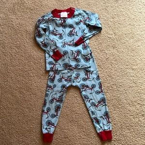 Hanna Andersson Pajamas - Size 90cm Size 3 - Bicycle Pattern